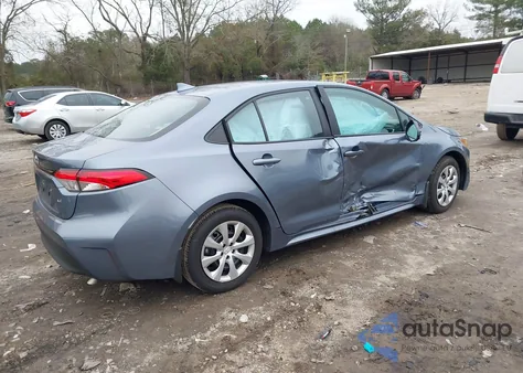 2025 Toyota Corolla Le z USA, uszkodzony, nr VIN 5YFB4MDE1SP323962